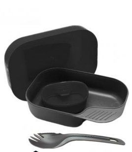 Посуда туристическая Wildo Camp-A-Box Light, black, Наборы посуды, Пластик, Киев, Харьков, Одесса, Днепр, Запорожье, Львов, Кривой Рог, Винница, Полтава, Чернигов, Черкассы, Сумы, Хмельницкий, Черновцы, Ровно