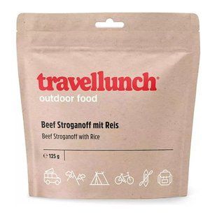 Сублімована їжа Travellunch Бефстроганов з рисом 250 г, food, М'ясні, 250
