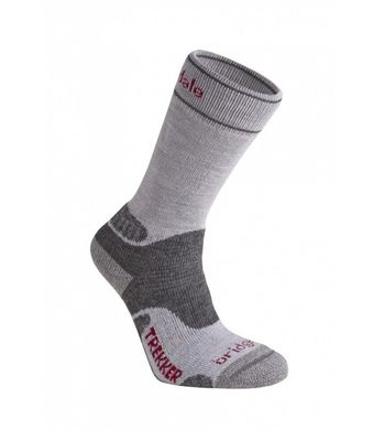 Шкарпетки Bridgedale WoolFusion Trekker Women's, Silver grey, L, Для жінок, Трекінгові, Комбіновані, Великобританія, Великобританія