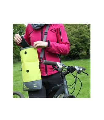 Бризкозахисна сумка Aquapac Trailproof Tote Bag-Small, lime/grey, Сумки герметичні