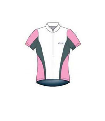 Велофутболка BBB GirlTech jersey S.S, White/Pink, Велофутболки, Для женщин