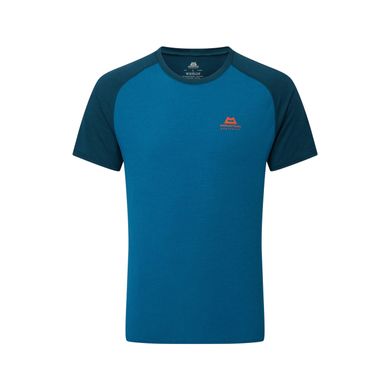 Футболка мужская Mountain Equipment Nava Mens Crew, Mykonos/Majolica, Для мужчин, S, Футболки, Китай, Великобритания