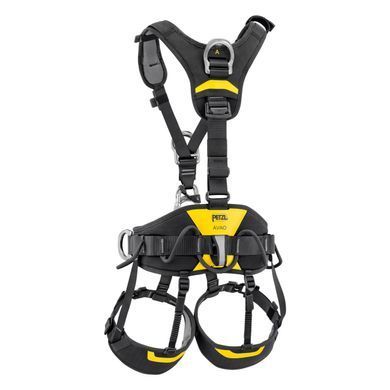 Страховочная система Petzl AVAO&reg; FAST European Version Black/Yellow 70-93cm, black/yellow, 1, Полная обвязка, Универсальные, Промышленные системы, Киев, Харьков, Одесса, Днепр, Запорожье, Львов, Кривой Рог, Винница, Полтава, Чернигов, Черкассы, Сумы, Хмельницкий, Черновцы, Ровно, Франция, Франция