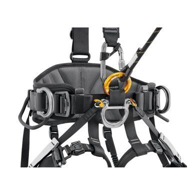 Страховочная система Petzl AVAO&reg; FAST European Version Black/Yellow 70-93cm, black/yellow, 1, Полная обвязка, Универсальные, Промышленные системы, Киев, Харьков, Одесса, Днепр, Запорожье, Львов, Кривой Рог, Винница, Полтава, Чернигов, Черкассы, Сумы, Хмельницкий, Черновцы, Ровно, Франция, Франция