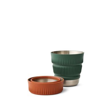 Кухоль складаний Sea To Summit Detour Stainless Steel Collapsible Mug, Laurel Wreath Green, Кухлі, Нержавіюча сталь, 0.5, Київ, Харків, Одеса, Днiпро, Запоріжжя, Львів, Кривий Ріг, Вінниця, Полтава, Чернігів, Черкаси, Суми, Хмельницький, Чернівці, Рівне