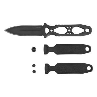 Ніж фіксований SOG Pentagon FX, Covert Blackout, Фіксовані ножі