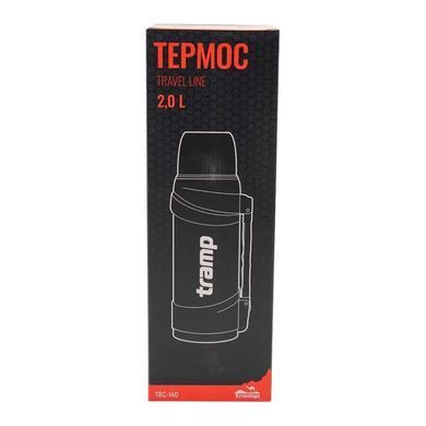 Термос Tramp Travel Line 2 л, olive, Термосы, Нержавеющая сталь, 2.0, Киев, Харьков, Одесса, Днепр, Запорожье, Львов, Кривой Рог, Винница, Полтава, Чернигов, Черкассы, Сумы, Хмельницкий, Черновцы, Ровно
