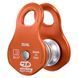 Блок-ролик Skylotec Dual, Orange / Silver, Блок, Дюралюміній, Італія, Італія