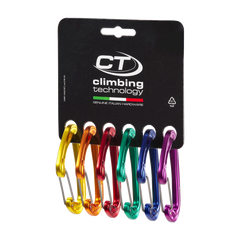 Набор карабинов Climbing Technology Fly-Weight Evo Pack 6 pcs, Multi color