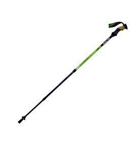Треккинговые палки Climbing Technology Carbon Trek S-Absorber, Green/black, Для взрослых, Трехсекционные, Карбон, Для трекинга, Италия, Италия