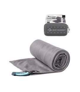 Полотенце туристическое Sea To Summit Pocket Towel, grey, S, Австралия