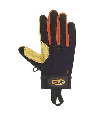 Перчатки Climbing Technology Gloves, black/orange, L, С пальцами