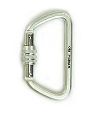 Карабін First Ascent WORKER KEYLOCK, steel