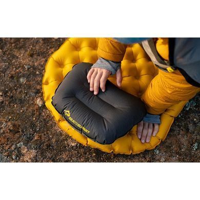 Подушка надувна Sea To Summit Aeros Ultralight Pillow Aqua Sea Regular, Aqua Sea, Подушки, 55, Без утеплювача