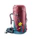 Рюкзак Deuter Guide 40+ SL, Maron/Arctic, Для женщин, Походные рюкзаки, Штурмовые рюкзаки, С клапаном, One size, 40, Вьетнам, Германия