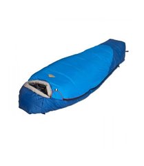 Спальный мешок Alexika Mountain Compact, blue, Short, Спальник, Кокон, Универсальный, Синтетический, Трехсезонные, Left, 1700