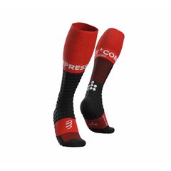 Гольфи Compressport Skimo Full Socks, black/red, Універсальні, Гольфы, Т1 (30-34 см)