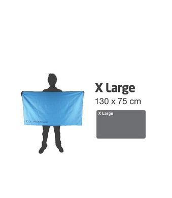 Полотенце Lifeventure Soft Fibre Lite XL, grey, XL
