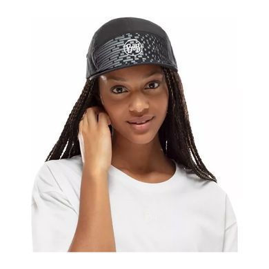 Кепка Buff Run Cap R-Natron Grey, R-Natron Grey, One size, Унисекс, Кепки, Испания