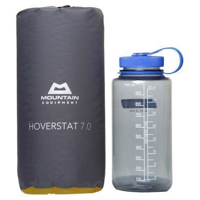 Надувной коврик Mountain Equipment Hoverstat Synthetic 7.0 Mat Long, Acid/Anvil Grey, Надувные ковры, Long, 700, Синтетический, Великобритания