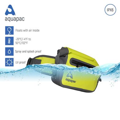 Сумка Aquapac Waterproof Waist Pack, acid Green, Гермосумка, 3