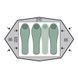 Палатка Pinguin Gemini 210 Green, green, Палатки, Для кемпинга, Для походов: пеших и горных, 4100, Четырехместные, С тамбуром, 2, 4000, 10000, Алюминиевый сплав, Двухслойные, Чехия