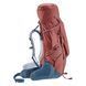 Рюкзак Deuter Aircontact X 60+15 SL, redwood-ink, Для жінок, Похідні рюкзаки, З клапаном, One size, 60, 3060, Київ, Харків, Одеса, Днiпро, Запоріжжя, Львів, Кривий Ріг, Вінниця, Полтава, Чернігів, Черкаси, Суми, Хмельницький, Чернівці, Рівне