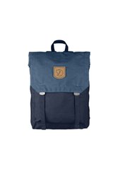 Рюкзак Fjallraven Foldsack No.1 16, Dark Navy-Uncle Blue, Универсальные, Городские рюкзаки, Школьные рюкзаки, С клапаном, One size, 16, 590