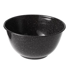 Тарілка глибока емальована GSI Outdoors 6" Mixing Bowl, black, Миски, Эмалированная сталь, США, США