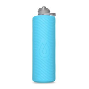 Мягкая бутылка HydraPak 1.5L Flux Bottle, Malibu Blue, Мягкие бутылки, Пищевой силикон, 1.5, Китай, США, Киев, Харьков, Одесса, Днепр, Запорожье, Львов, Кривой Рог, Винница, Полтава, Чернигов, Черкассы, Сумы, Хмельницкий, Черновцы, Ровно