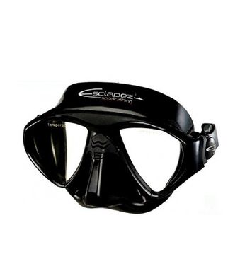 Маска Esclapez Diving Minisub, black, Для підводного полювання, Двоскляна, One size