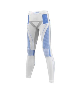 Термоштани X-Bionic Extra Warm Lady Pants Long, white/blue, S/M, Для жінок, Штани, Синтетична, Для активного відпочинку