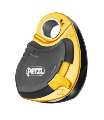Блок-ролик Petzl Pro, black/yellow, Блок, Комбинированные, Франция, Франция