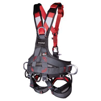 Страхувальна система CAMP Golden Top EVO ALU, Red/Gray, L-XXL, Повна обв'язка, Універсальні, Промислові системи