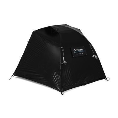 Намет Helinox Alpine Dome 1.5P Black, black, Намети, Для походів: піших та гірських, Ультралегкі, 1950, Одномісні, З тамбуром, 2, 1500, 10000, DAC Pressfit Aluminium, Двошарові