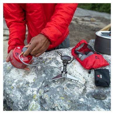 Адаптер MSR LowDown Remote Stove Adapter, red, Київ, Харків, Одеса, Днiпро, Запоріжжя, Львів, Кривий Ріг, Вінниця, Полтава, Чернігів, Черкаси, Суми, Хмельницький, Чернівці, Рівне