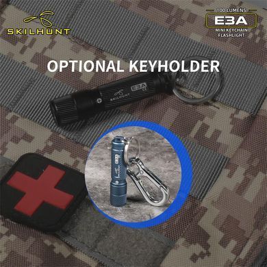 Фонарь ручной Skilhunt E3A&nbsp;CW&nbsp;Blue&nbsp;, blue, Ручные