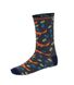 Шкарпетки Milo Levan, Grey/abyss blue/orange, 38-41 (M), Універсальні, Трекінгові, Синтетичні