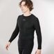 Термокофта X-Bionic Merino Men's Baselayer Long Sleeve Shirt, Black/Black, L, Для чоловіків, Кофти, Комбінована, Для активного відпочинку, Італія, Швейцарія