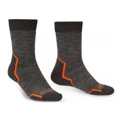 Шкарпетки Bridgedale Men's HeavyWeight Merino Comfort, Anthracite, L, Для чоловіків, Трекінгові, Комбіновані, Великобританія, Великобританія