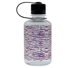 Пляшка для води Nalgene Narrow Mouth Clear Water Bottle 0.47L, Rainbow Zebr, Фляги, Харчовий пластик, 0.47, США, США