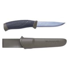 Ніж Morakniv Companion Carbon Steel, military green, Нескладані ножі, Швеція, Швеція