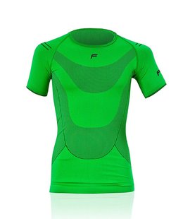 Термофутболка F-Lite (Fuse) Megalight 140 T-Shirt Lime Man, black/green, L, Для чоловіків, Майки, Синтетична, Для активного відпочинку