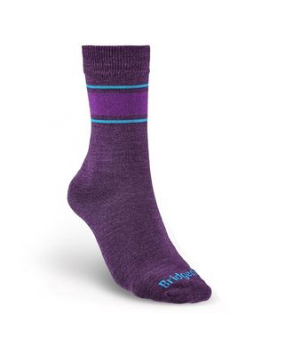 Шкарпетки Bridgedale Everyday Ultra Light Boot Wmn (M. P.), purple, S, Для жінок, Повсякденні, Комбіновані, Великобританія, Великобританія