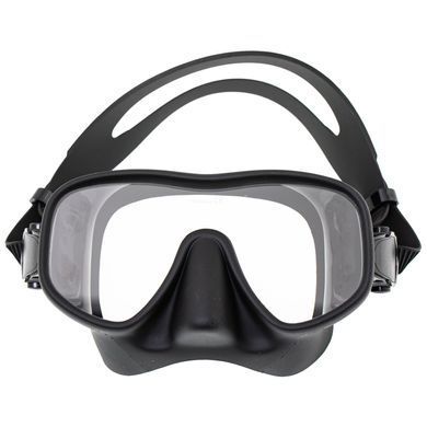 Маска Marlin Frameless Matte Black, black, Для дайвинга, Стандартная