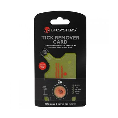 Карточка для извлечения клещей Lifesystem Tick Remover Card, Transparent, Инструменты, Великобритания