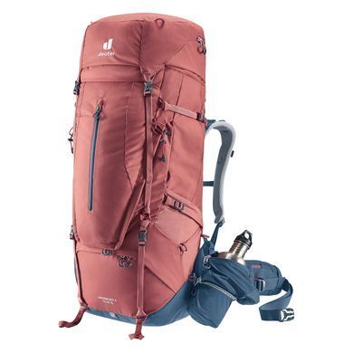 Рюкзак Deuter Aircontact X 70+15 SL, redwood-ink, Для жінок, Похідні рюкзаки, З клапаном, One size, 70, 3160, Київ, Харків, Одеса, Днiпро, Запоріжжя, Львів, Кривий Ріг, Вінниця, Полтава, Чернігів, Черкаси, Суми, Хмельницький, Чернівці, Рівне