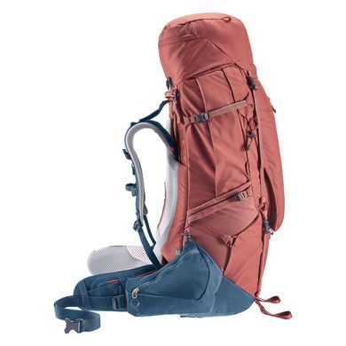 Рюкзак Deuter Aircontact X 70+15 SL, redwood-ink, Для жінок, Похідні рюкзаки, З клапаном, One size, 70, 3160, Київ, Харків, Одеса, Днiпро, Запоріжжя, Львів, Кривий Ріг, Вінниця, Полтава, Чернігів, Черкаси, Суми, Хмельницький, Чернівці, Рівне