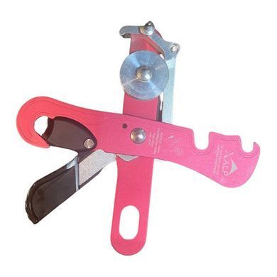 Спусковий пристрій X-ALP Descender Anti Panic, red