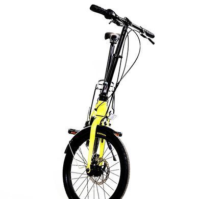 Велосипед Vento FOLDY Yellow Gloss 2020, Yellow Gloss, One size, Складані, Універсальні, 148-195 см, 2020